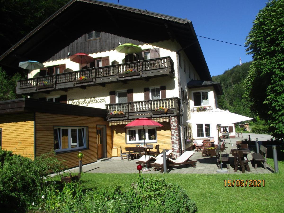 Ferienwohnung Haus Chorinskyklause Bad Goisern am Hallstättersee Exterior foto